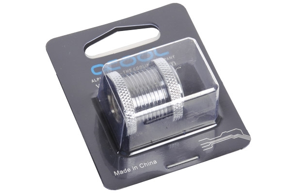 Alphacool HF bulkhead connector G1/4 - Chrome