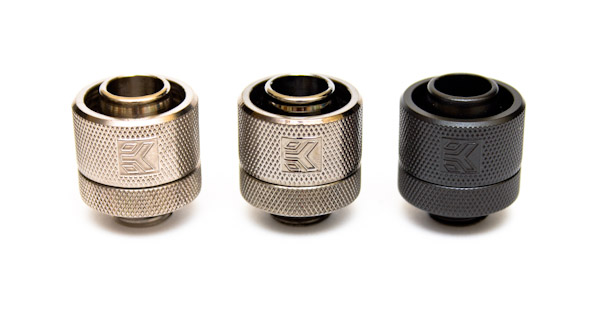 EK-PSC Fitting 13mm - G1/4 Black Nickel