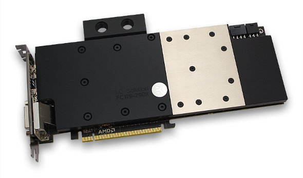 водоблок EK-FC R9-290X - Acetal+Nickel
