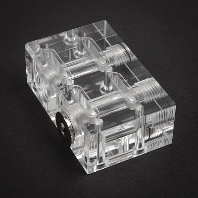EK-FC Terminal X2 1-slot - Plexi