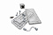 EK-QuantumX Loophole Distroplate D5 PWM - Silver