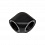 EK-AF Angled 90° 2F G1/4 - Black