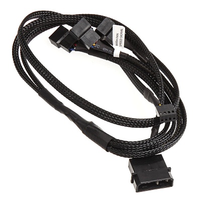 EK-Cable Splitter 4-Fan PWM Extended
