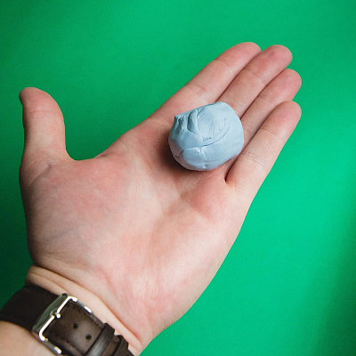 Многоразовая клейкая масса Bostik Blu Tack