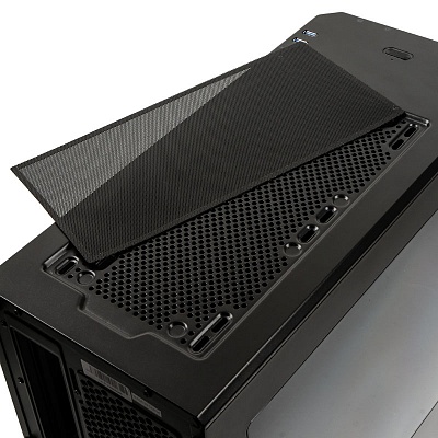 Phanteks Eclipse P400 Mid Tower Case, Window - Satin Black