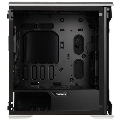 Phanteks Enthoo Evolv mATX Case, Tempered Glass - Galaxy Silver
