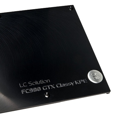 EK-FC980 GTX Classy KPE Backplate - Black