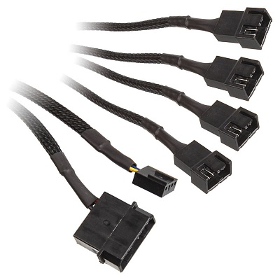 EK-Cable Splitter 4-Fan PWM Extended