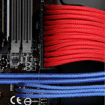 BitFenix 6-pin PCI-E 45cm Blue/Black