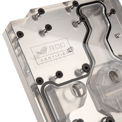 EK-FB ASUS C6H RGB Monoblock - Nickel