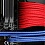 BitFenix 24-Pin ATX 30cm Red/Black