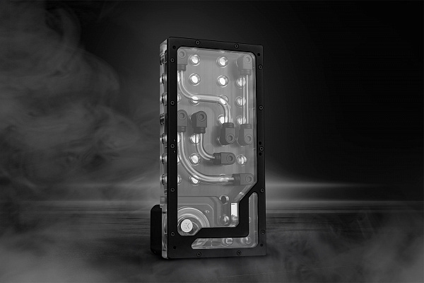 EK-QuantumX Loophole Distroplate D5 PWM - Black