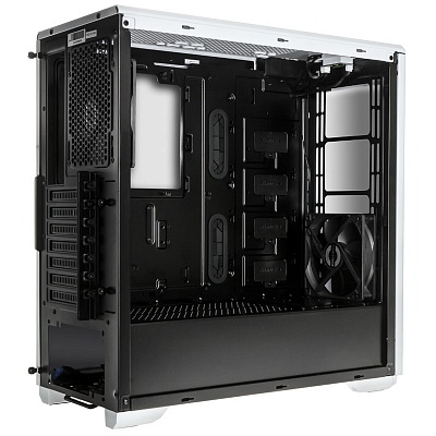 Phanteks Eclipse P400 Mid Tower Case, Window - Glacier White
