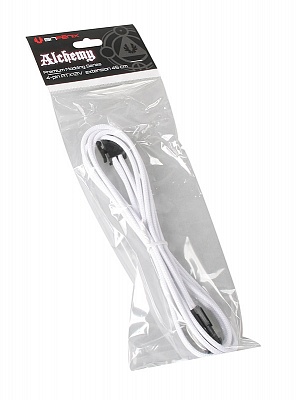 BitFenix 4-Pin ATX12V 45cm White/Black