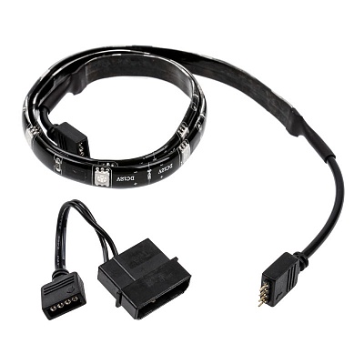 Akasa Vegas M Magnetic LED strip - Red