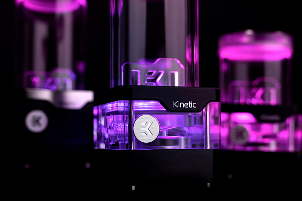 EK-Quantum Kinetic TBE 120 DDC PWM D-RGB - Plexi