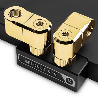 EK-Quantum Torque Double Rotary Offset 28 - Gold