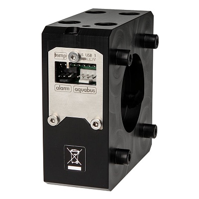 Aqua Computer Pump adapter for DDC pumps, compatible with fill level sensor, G1/4