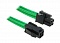 BitFenix 4-Pin ATX12V 45cm Green/Black