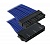 BitFenix 24-Pin ATX 30cm Blue/Black