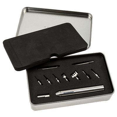 Lamptron Deluxe Modding Tool Kit - Silver