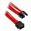 Phanteks 6+2-Pin PCI-E Extension cable 50cm - Red