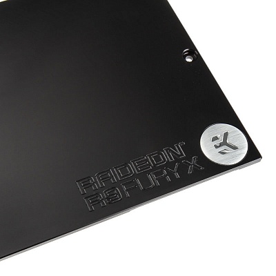 EK-FC R9 Fury X Backplate - Black