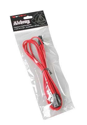 BitFenix 4-Pin ATX12V 45cm Red/Black