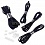 Phanteks Extension Cable Combo Pack S-Pattern - Black/Blue